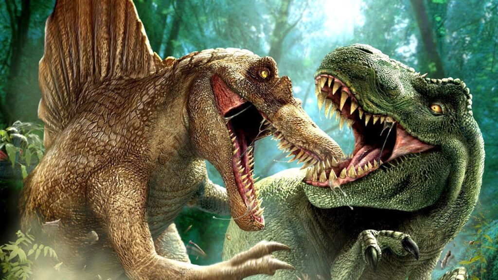 Spinosaurus vs trex