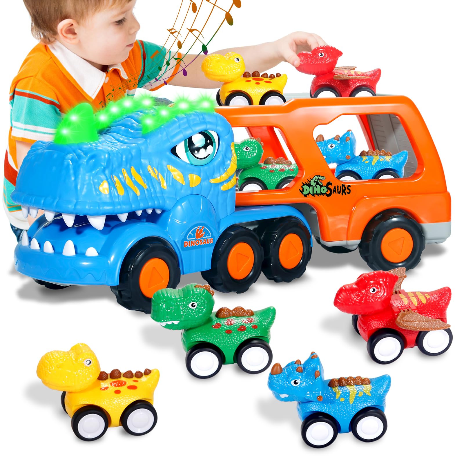 PNAEW Dinosaur Truck for Kids