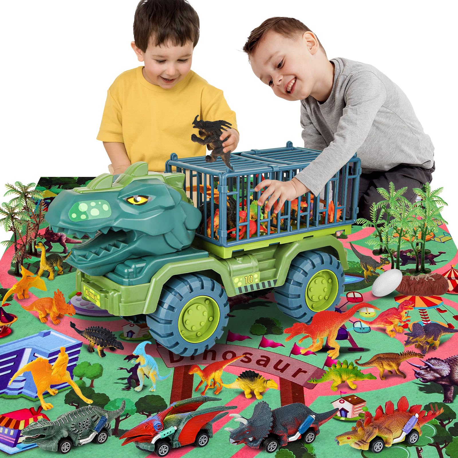 MewVeer Dinosaur Truck Toy