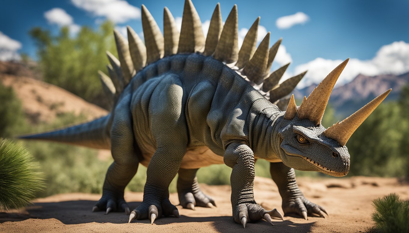 The official state dinosaur of Colorado is the Stegosaurus. It is a large, herbivorous dinosaur with distinctive plates along its back and a spiked tail